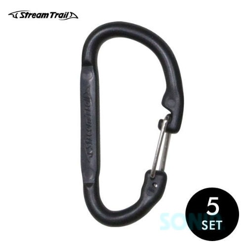 Stream Trail（ストリームトレイル） カラビナブラック CARABINER BLACK